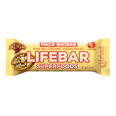 VYRADENE Lifebar baobab 47g Lifefood