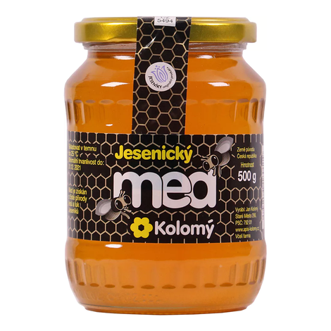 Lipový med kvetový 950g Kolomý