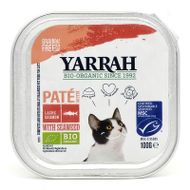 Paté losos s morskou riasou pre mačky bio 100g Yarrah