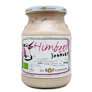 Malinový jogurt v skle 3,6% bio 500g Hoflieferanten