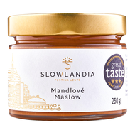 Mandľové Maslow 250g natural Slowlandia