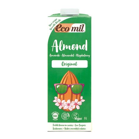 Mandľový nápoj original s agáve bio 1l EcoMil