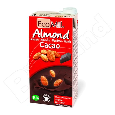 Mandľový nápoj s kakaom bio 1l Ecomil