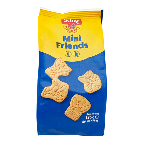 VYRADENÉ Mini Friends bezlepkové sušienky 125g Schär