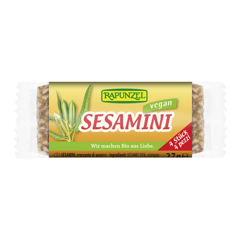 Mini sezamová tyčinka Sesamini bio 27g Rapunzel