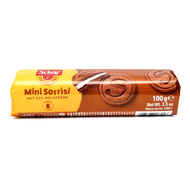 Mini Sorrisi bezlepkové kakaové sušienky 100g Schär