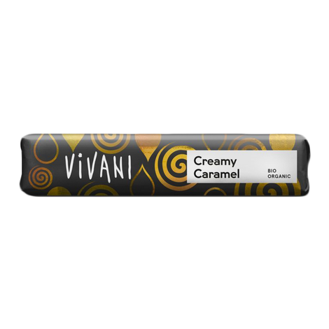 Mliečna čokoláda s karamelovou náplňou bio 40g Vivani