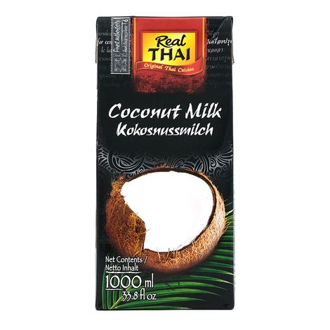 Mlieko kokosové extrakt 85% 1l REAL THAI