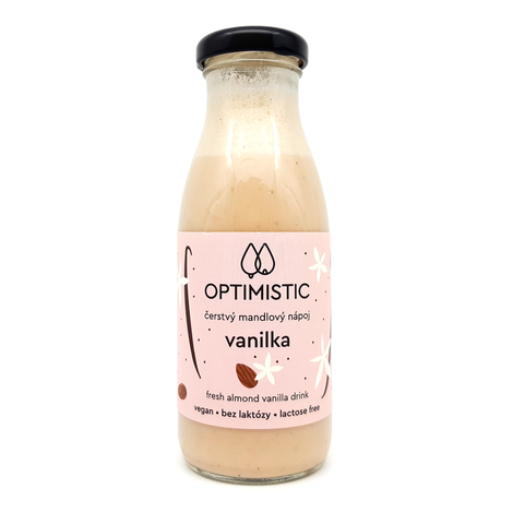 Nemléko mandľové vanilka 250ml Optimistic