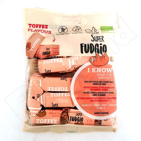 Nemliečne karamelky toffee bio 150g Super Fugio