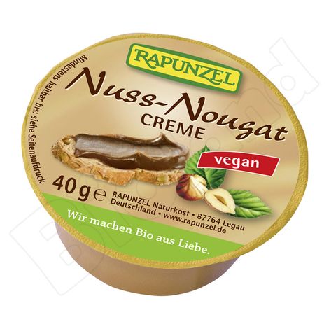 Vyradené Nugátová vegánska nátierka bio 40g Rapunzel