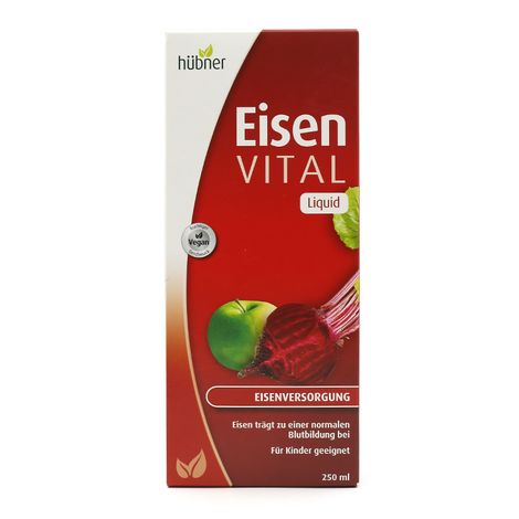 Ovocný a bylinný extrakt Eisen vital F 250ml Hübner