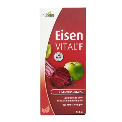 VÝPREDAJ - Ovocný a bylinný extrakt Eisen vital F 500ml Hübner