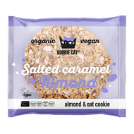 Cookie slaný karamel + mandle bio 50g Kookie Cat