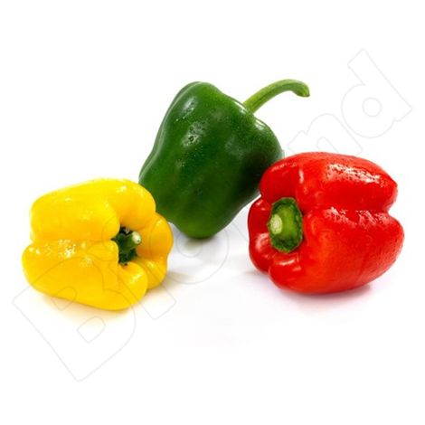 Paprika bio mix zelená, žltá a červená 2. tr. 500g