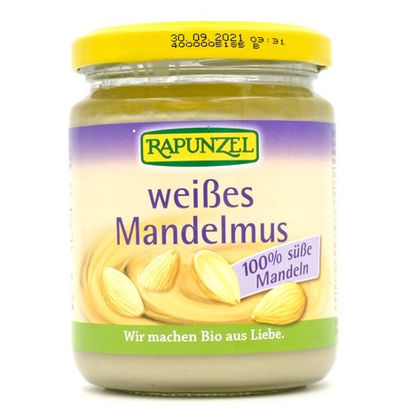 Mandľové maslo - pasta z nepražených mandlí bio 250g Rapunzel