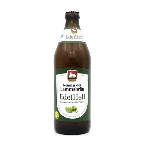 Pivo EdelHell 5,0% bio 500ml Lammsbrau