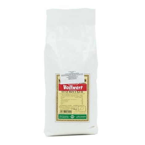 Práškový trstinový cukor bio 1kg Vollwert