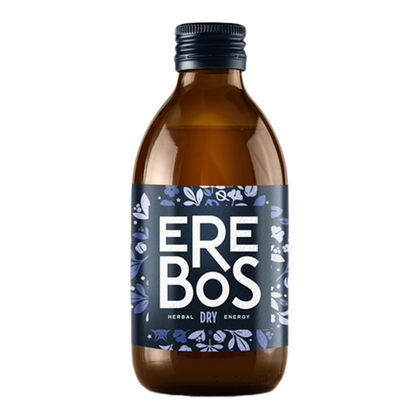 Prírodný energetický nápoj Dry 250ml Erebos