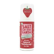 Prírodný deodorant jahoda sprej 100g Salt of the Earth