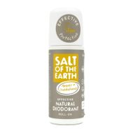 Prírodný deodorant jantár + santalové drevo guľôčka 75ml Salt of the Earth