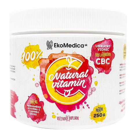 Prírodný vitamín C 250g Ekomedica