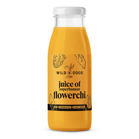 Probiotická šťava Juice of Superhuman Flowerchi bio 250ml Wild&Coco