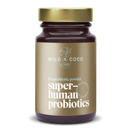 Probiotics Superhuman probiotiká 28 kmeňov 30 kapsúl Wild&Coco