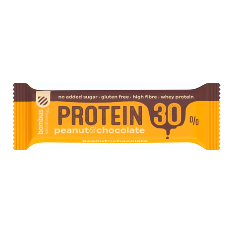 AKCIA Proteinová 30% tyčinka arašidy, čokoláda 50g Bombus