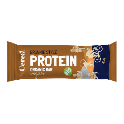 DOPREDAJ Proteinová tyčinka brownie bio 45g Cerea