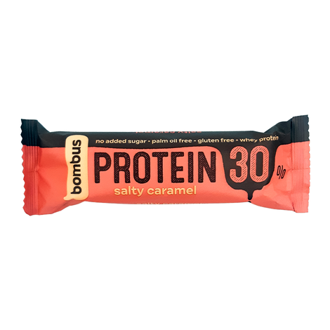 DOPREDAJ Proteínová 30% tyčinka slaný karamel 50g Bombus