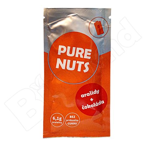 Pure Nuts Energy Arašidy, Čokoláda 25g
