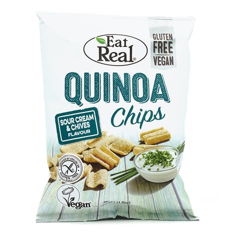 Quinoa chipsy so smotanou a pažítkou Eat Real 30g Cofresh
