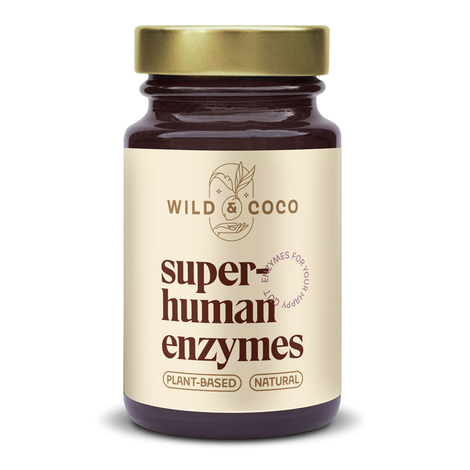 Rastlinné enzýmy Superhuman Enzymes 30 kapsúl Wild&Coco