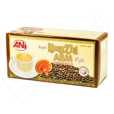Vyradené Káva 3v1 Reishi LingZhi ABM 20x22g ANI