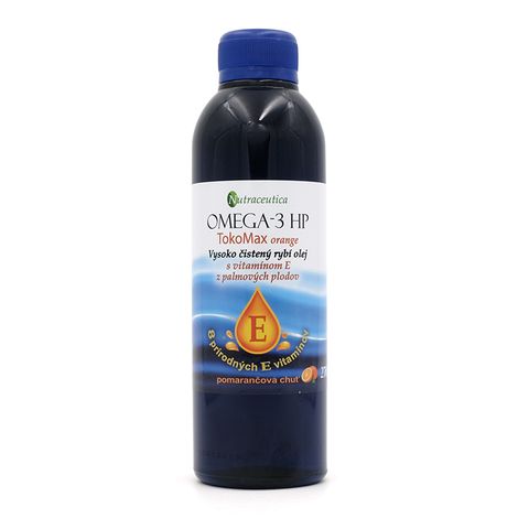 Vyradené Rybí olej OMEGA-3 HP TokoMax pomaranč 270ml Nutraceutica