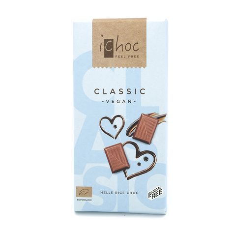 DOPREDAJ Ryžová čokoláda Classic vegan 37% bio 80g iChoc