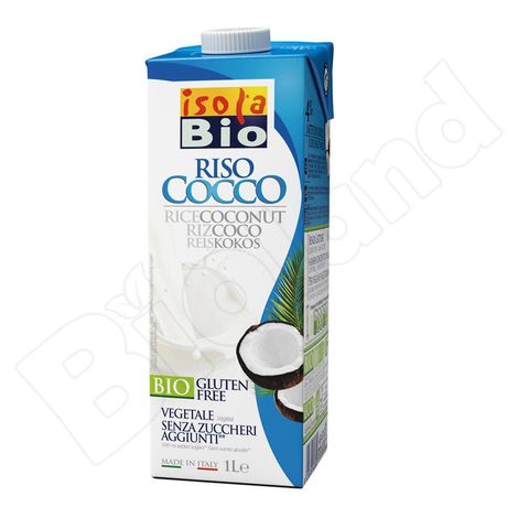 Ryžový nápoj kokosový bio 1l Isola
