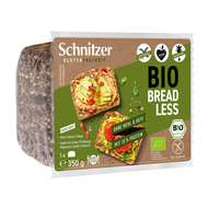 Bezlepkový semienkový chlieb bez múky a droždia BreadLess bio 350g Schnitzer