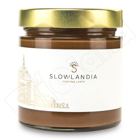 DOPREDAJ Slowtella lieskovcovo-kakaový krém 400g Slowlandia