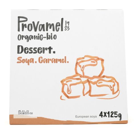 Vyradené Sójový dezert karamel 4x125g Provamel