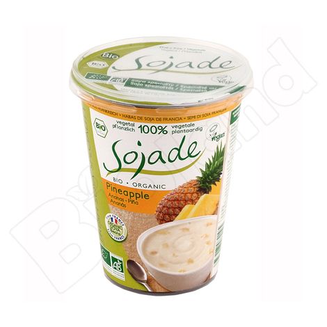 Vyradené Sójový jogurt ananás bio 400g Sojade