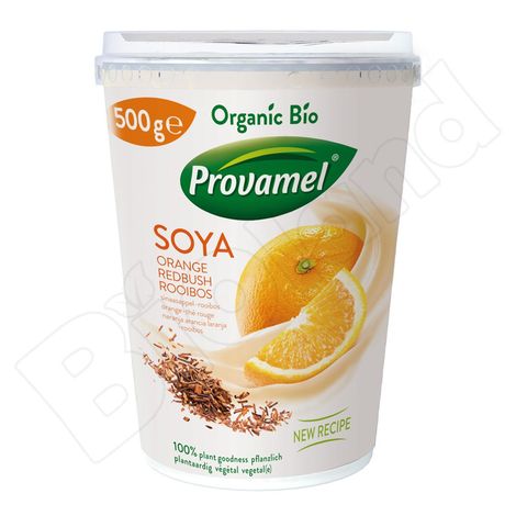Vyradené Sójový jogurt pomaranč + roiboos bio 500g Provamel