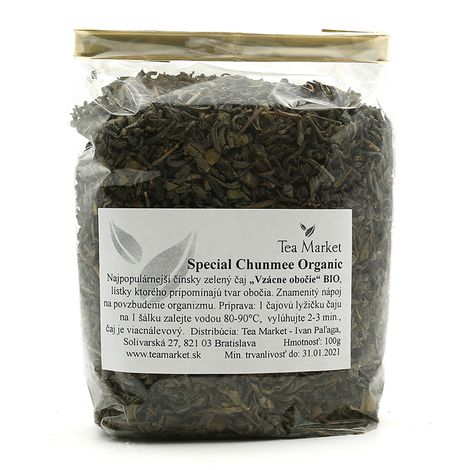 Special Chunmee organic čaj bio 100g Tea Market