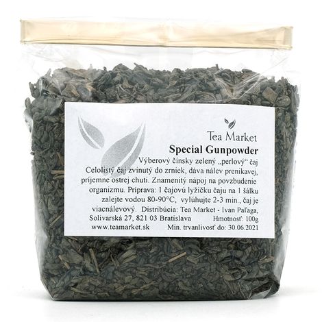 Special Gunpowder čaj 100g Tea Market