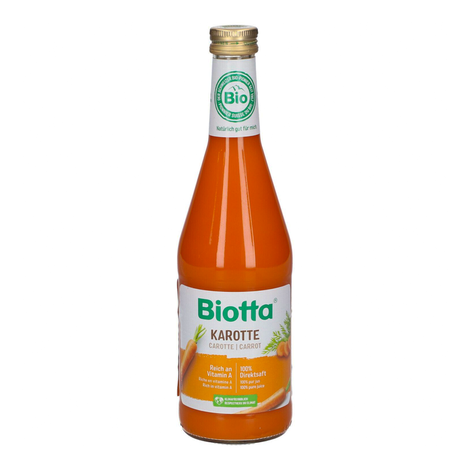 Mrkvová šťava bio 500ml Biotta 