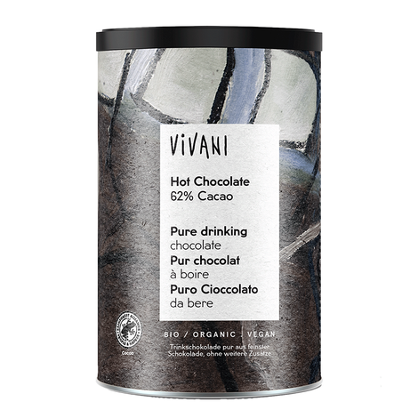 Horúca čokoláda 62% bio 280g Vivani