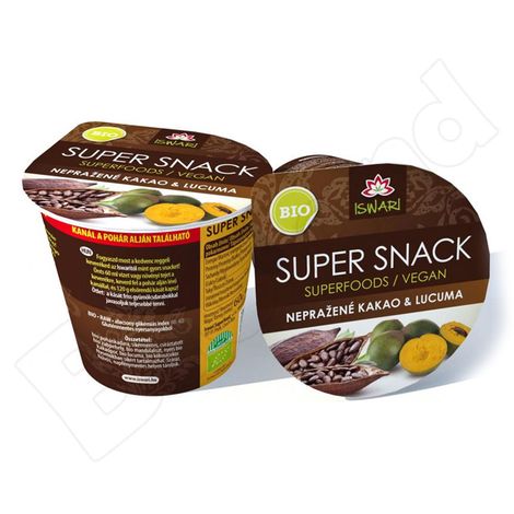 Super snack kakao, lucuma bio 60g Iswari