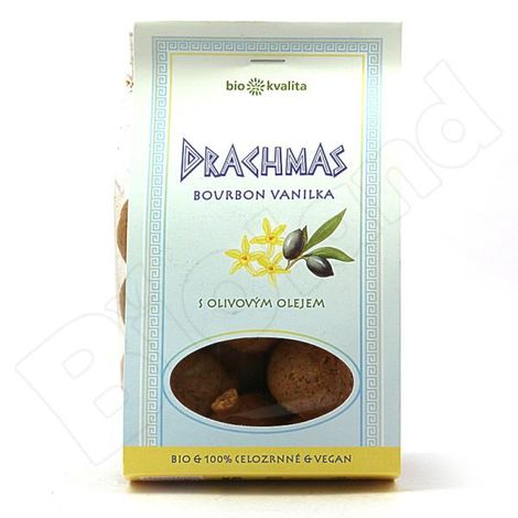 VYRADENE Sušienky Drachmas vanilkové bio 130g