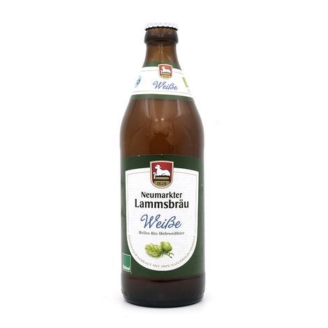 Svetlé pivo kvasinkové 5,1% bio 500ml Neumarkter Lammsbrau